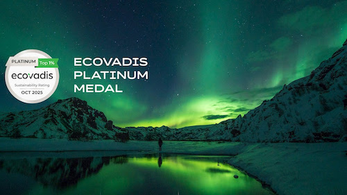 ABB recebe medalha Platinum da EcoVadis por desempenho excepcional em sustentabilidade