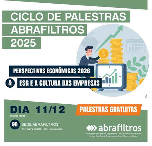 Abrafiltros encerra o ano com palestras e posse da nova diretoria