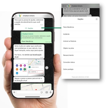 Arteris lança chatbot no WhatsApp para reforçar atendimentos a usuários nas rodovias