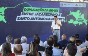 EPR Litoral Pioneiro inicia a duplicação de 50 km da BR-153