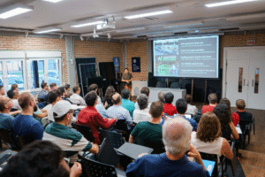 Universidade Federal de Santa Catarina recebe fundadores da Electric Hydrogen para debater tecnologias avançadas para produção de hidrogênio verde no Brasil