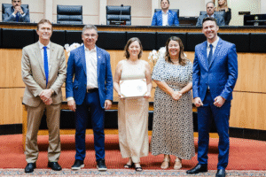 Porto Itapoá recebe Certificado de Responsabilidade Social da Assembleia Legislativa de Santa Catarina