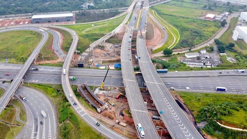 Trecho do Rodoanel Norte é inaugurado com mais de 100 pontes e viadutos