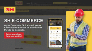 SH lança e-commerce e amplia sua presença digital no setor da construção civil