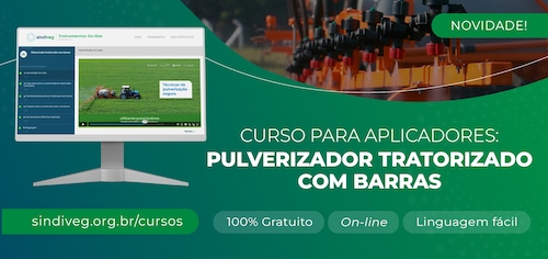 Sindiveg amplia oferta de capacitações e lança módulo sobre pulverizadores tratorizados com barras