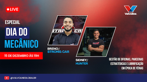 Valvoline homenageia o mecânico com live especial focada em gestão e boas práticas para o período de férias