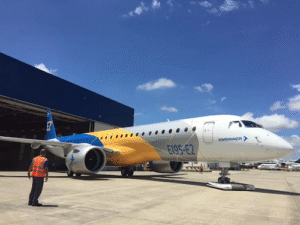 Porter Airlines alcança marco histórico com entrega do 50º jato Embraer E195-E2