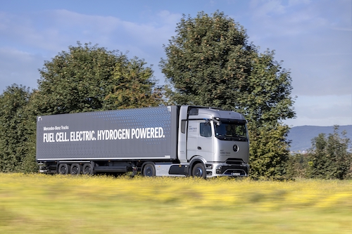 Daimler Truck apresenta o Mercedes-Benz NextGenH2 Truck com produção em pequena escala prevista para o final de 2026