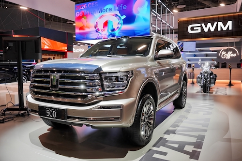 GWM acelera expansão global e estratégia multienergia na CES Las Vegas 2026