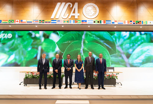 Muhammad Ibrahim assumiu como Diretor Geral do IICA com o compromisso de aprofundar a cooperação baseada na ciência para fortalecer o setor agropecuário nas Américas