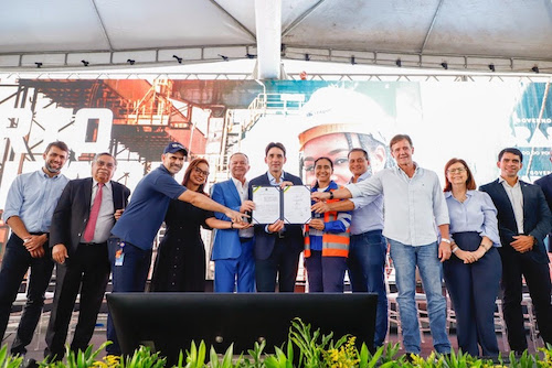 Ministério de Portos e Aeroportos e governo do Maranhão antecipam renovação da gestão do Porto do Itaqui até 2051 Novo acordo garante investimentos de R$ 1,3 bilhão e assegura a continuidade do trabalho de um dos principais corredores de exportação do agronegócio brasileiro