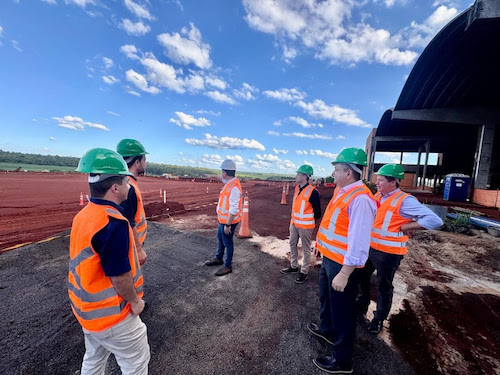 Diretoria da Multilog visita obras do Novo Porto Seco de Foz do Iguaçu e anuncia inauguração para 10 de dezembro de 2026
