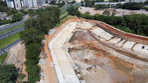 Passarelli entrega o Piscinão Jaboticabal, maior reservatório de macrodrenagem da América do Sul e reforça a segurança hídrica do ABC Paulista