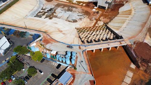 Passarelli entrega o Piscinão Jaboticabal, maior reservatório de macrodrenagem da América do Sul e reforça a segurança hídrica do ABC Paulista