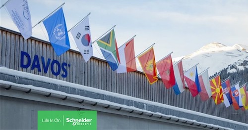 Schneider Electric impulsiona a tecnologia de energia no Encontro Anual do Fórum Econômico Mundial em Davos