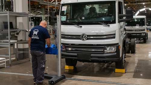 Volkswagen Caminhões e Ônibus cresce na Argentina em 2025