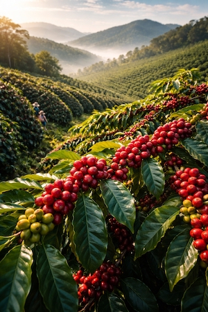 Clima e projeções da Conab elevam a eficiência hídrica ao centro do debate no café do Sul de Minas