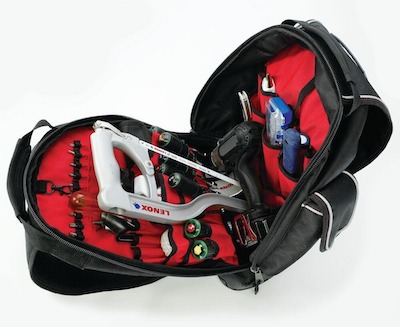 Mochila LENOX oferece armazenamento seguro e facilidade no transporte de ferramentas Com um total de 30 bolsos e revestimento resistente à água e rebites, solução é ideal para armazenar e conservar itens de forma prática e compacta