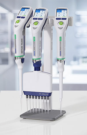 METTLER TOLEDO lança mundialmente as pipetas eletrônicas Rainin Vero