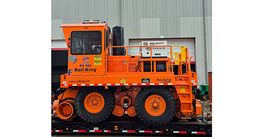Rebocador Rail King: versatilidade, eficiência e alta performance nos trilhos