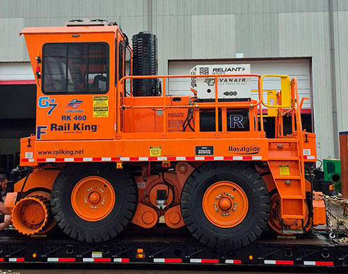 Rebocador Rail King: versatilidade, eficiência e alta performance nos trilhos