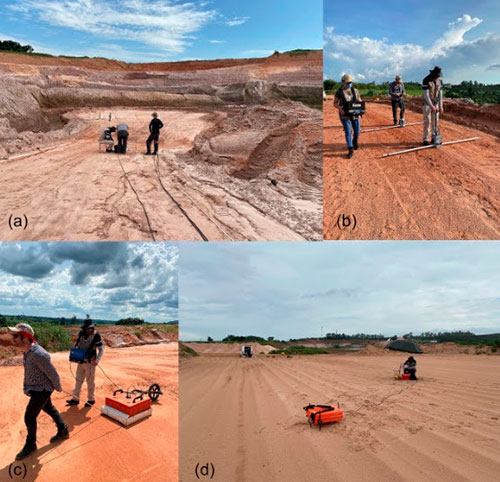 Técnica geofísica enxerga o subsolo sem cavar, mapeia depósito de areia em Leme e orienta exploração sustentável