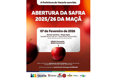 Safra da Maçã 2025/2026 abre oficialmente com expectativa de retorno aos patamares médios históricos e frutos de alta qualidade