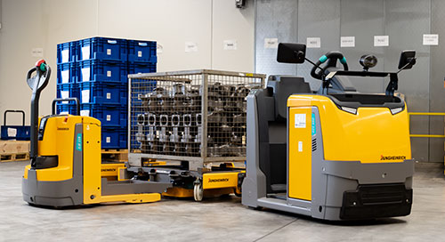 Rebocadores elétricos: ergonomia, força e sustentabilidade na intralogística