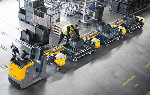 Rebocadores elétricos: ergonomia, força e sustentabilidade na intralogística