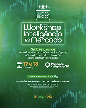 Setor de bioinsumos se reúne para discutir tendências e dados de mercado em encontro promovido pela ANPII Bio; inscrições estão abertas