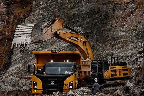 Transmissões Automáticas Allison Aumentam a Produtividade da frota de Caminhões SANY na Fomentas Mining Company