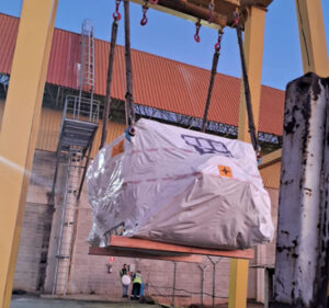 Carga aérea superdimensionada: peça de 30 toneladas segue para indústria do setor aeroespacial dos EUA