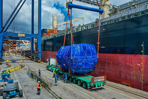 Logística de gigantes: Projeto Sucuriú mobiliza portos de Santos e Paranaguá