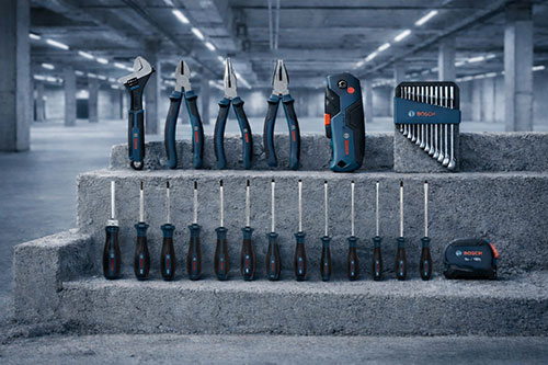 Bosch amplia portfólio com nova linha de ferramentas manuais e reforça liderança de mercado