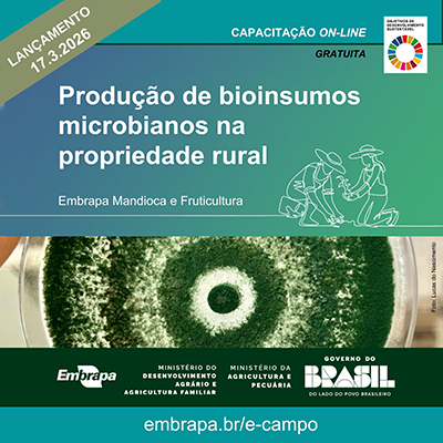 Embrapa lança capacitação on-line gratuita sobre produção de bioinsumos na propriedade rural
