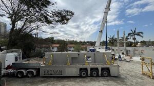 Construção industrializada ergue edifício em 28 dias e corta 96% do esforço de obra