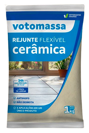 Votorantim Cimentos apresenta novas embalagens para linha de rejuntes Votomassa