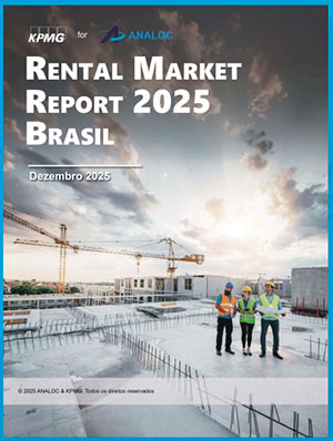 Mercado de locação de equipamentos deve crescer 7% em 2026, ultrapassando R$ 52 bilhões