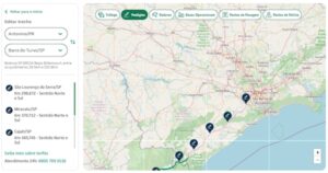 Arteris lança mapas interativos com condições de tráfego em tempo real