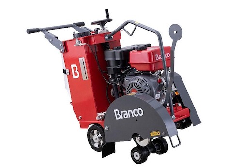 Branco lança cortadora de piso para aplicações em concreto e asfalto