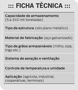 Silo Plano AGI: alta capacidade, segurança estrutural e eficiência na armazenagem de grãos