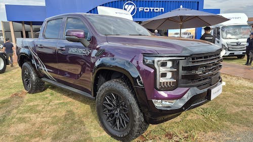 Foton lança novos semipesados e apresenta extrapesado elétrico eGalaxus na Agrishow 2026