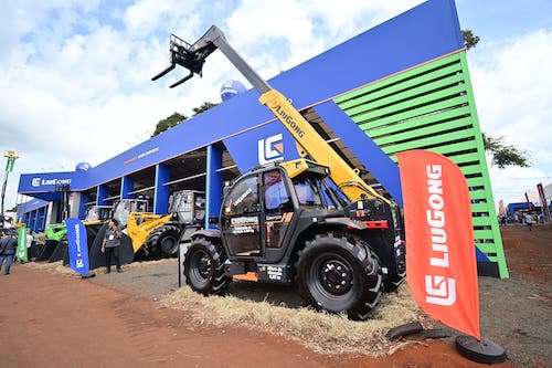 Estande da LiuGong na Agrishow