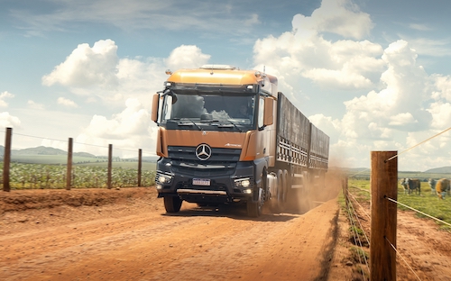 Mercedes-Benz leva para a Tecnoshow 2026 as soluções completas da marca para o agronegócio