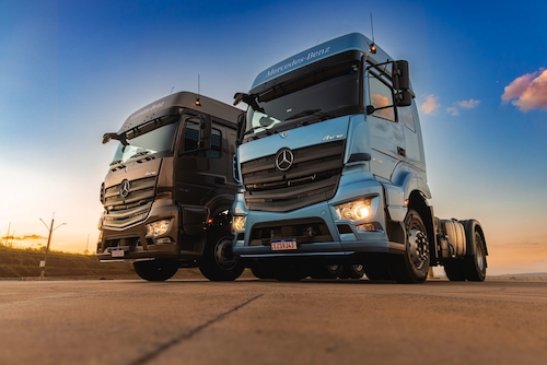 Grupo Kothe adquire 210 caminhões extrapesados Mercedes-Benz Axor 2545 6×2 para renovação de frota