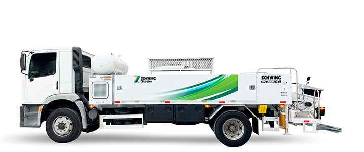 Schwing Stetter apresenta a versátil autobomba SPL2000 para bombeamento de concreto