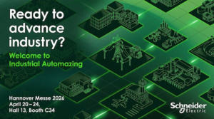 Schneider Electric destaca a convergência entre energia e tecnologia na Hannover Messe 2026