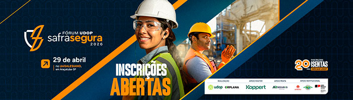 CEO da SCA Brasil Etanol trará suas avaliações sobre a safra 2026/2027 de cana e milho no Fórum UDOP Safra Segura 2026