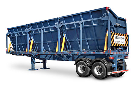 Sergomel apresenta ao mercado novo Rodotrem Multicargas Autodescarregável