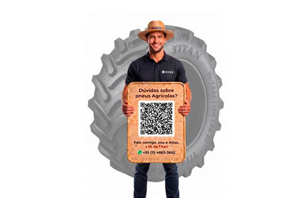 Primeiro agente virtual com IA generativa especializado em pneus será apresentado na Agrishow